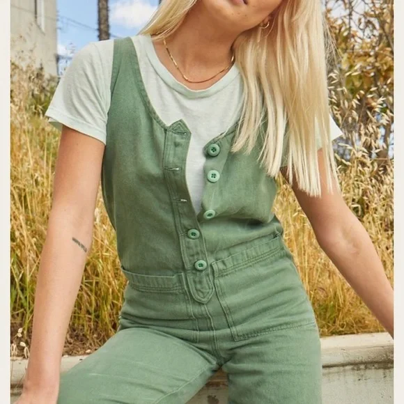 [❌ SOLD] Jungmaven hemp button front jumper